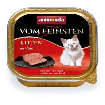 Animonda Vom Feinsten Kitten 32 X 100g Rind 1 Animonda Vom Feinsten Kitten 32 X 100g Rind