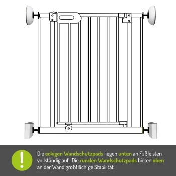 Bomi Zubehör Schutzgitter 4er Set Wandschützer 5 Bomi Zubehör Schutzgitter 4er Set Wandschützer – Bild 5