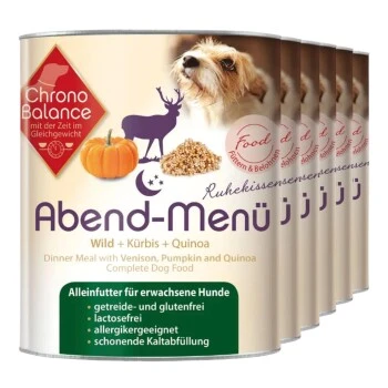 ChronoBalance Nassfutter Für Hunde Abend Menü Wild 4,8 Kg 1 ChronoBalance Nassfutter Für Hunde Abend Menü Wild 4,8 Kg