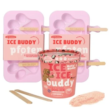 BeG Buddy Starter-Kit Hundeeis, Eis, Erdbeere 1 BeG Buddy Starter-Kit Hundeeis, Eis, Erdbeere