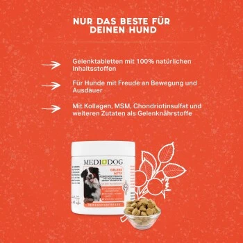 MediDog Gelenk Aktiv Tabletten 3 MediDog Gelenk Aktiv Tabletten – Bild 3