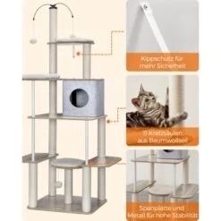 FEANDREA Kratzbaum 360° drehbare Plüschbälle 13 FEANDREA Kratzbaum 360° drehbare Plüschbälle -Ruffwear Verkäufe 2024 3687f0de45aacfacd94b6a4f95464f96571c701e 1497605 de DE 914d8271477942c0b6c61049a6a15d471083d3300NPse3