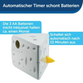 PetSafe Automatisches Katzenspielzeug Cheese 7 PetSafe Automatisches Katzenspielzeug Cheese – Bild 7
