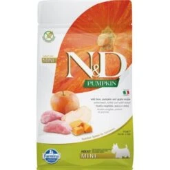 N&D Farmina FARMINA N&D Dog PUMPKIN Adult Mini Wild, Kürbis Und Apfel 800g