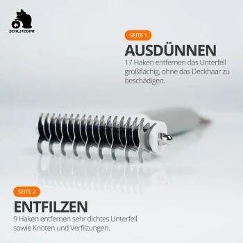 Schlitzohr Unterfellbürste Cookie 3 Schlitzohr Unterfellbürste Cookie – Bild 3