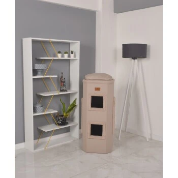 Petliving Kratztonne Theo Beige 4 Petliving Kratztonne Theo Beige – Bild 4