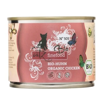 Catz Finefood Bio 6x200g No. 503 Huhn 1 Catz Finefood Bio 6x200g No. 503 Huhn