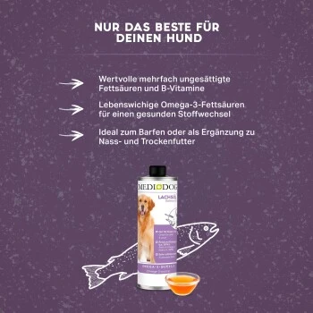 MediDog Lachsöl 3 MediDog Lachsöl – Bild 3