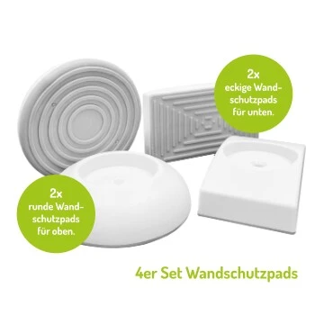 Bomi Zubehör Schutzgitter 4er Set Wandschützer 2 Bomi Zubehör Schutzgitter 4er Set Wandschützer – Bild 2