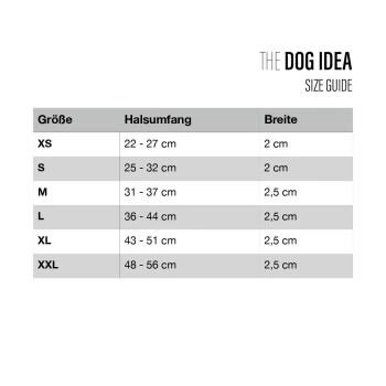 THE DOG IDEA Biothane Halsband Khaki Neon Orange XS 2 THE DOG IDEA Biothane Halsband Khaki Neon Orange XS – Bild 2