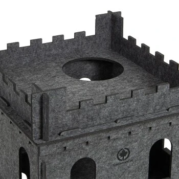 Canadian Cat Company Filz Katzenburg Felty Fort 4 Canadian Cat Company Filz Katzenburg Felty Fort – Bild 4