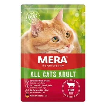 MERA All Cats Adult 12x85g Rind 1 MERA All Cats Adult 12x85g Rind