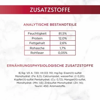 GOURMET Mon Petit Intense 8x6x50g Duetti Mit Fleisch 8 GOURMET Mon Petit Intense 8x6x50g Duetti Mit Fleisch – Bild 8