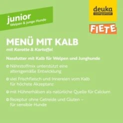 Fiete Junior Menü Mit Kalb, Karotte Und Kartoffel Deutsches Premium-Nassfutter 6x400g Dose 10 Fiete Junior Menü Mit Kalb, Karotte Und Kartoffel Deutsches Premium-Nassfutter 6x400g Dose -Ruffwear Verkäufe 2024 90595963a6b10ebdc52897ea53719227b8df6a4c 1498592 de DE 577c11a73ded35ff8a470c9d694bdd33638d6e41x5R0sN