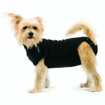 Trovet Hundebody Recovery Suit Schwarz XXS 1 Trovet Hundebody Recovery Suit Schwarz XXS