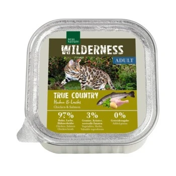 REAL NATURE WILDERNESS Adult 16x100g True Country Huhn & Lachs 1 REAL NATURE WILDERNESS Adult 16x100g True Country Huhn & Lachs