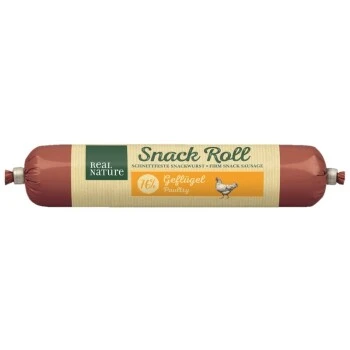 REAL NATURE Snackwurst 12x80g Geflügel 1 REAL NATURE Snackwurst 12x80g Geflügel