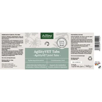 Aniforte AgilityVET Gelenktabletten 120 Stück 3 Aniforte AgilityVET Gelenktabletten 120 Stück – Bild 3