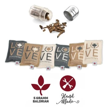 Canadian Cat Company Baldrian & Catnipspielzeug Katzenkissen LOVE, 6er Pack 2 Canadian Cat Company Baldrian & Catnipspielzeug Katzenkissen LOVE, 6er Pack – Bild 2