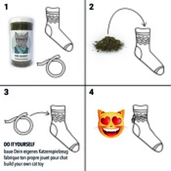 Kater Kasimir Premium Katzenminze, 60g Vorratspack (getrocknet, Geschnitten Und Gesiebt) 4 Kater Kasimir Premium Katzenminze, 60g Vorratspack (getrocknet, Geschnitten Und Gesiebt) – Bild 4