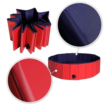 Lionto 120 Cm Hundepool Mit Ablassventil - Faltbar 6 Lionto 120 Cm Hundepool Mit Ablassventil - Faltbar – Bild 6