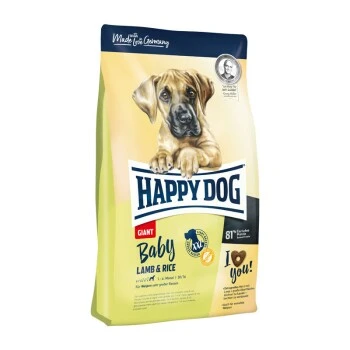 HAPPY DOG Giant Baby Lamm & Reis 15 Kg 1 HAPPY DOG Giant Baby Lamm & Reis 15 Kg