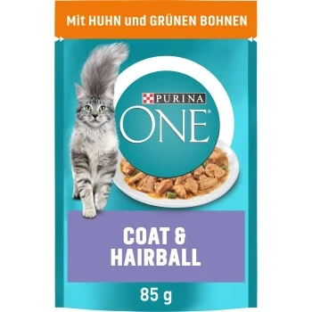 Purina ONE Coat & Hairball 26x85g 1 Purina ONE Coat & Hairball 26x85g
