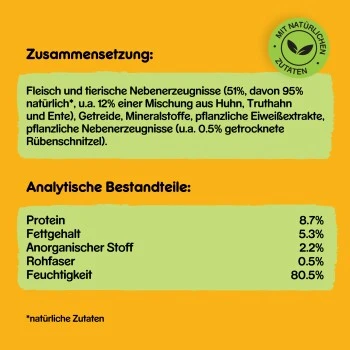 Pedigree Classic 12x800g 3 Sorten Geflügel 7 Pedigree Classic 12x800g 3 Sorten Geflügel – Bild 7