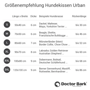 Doctor Bark Country-Kissen Sandbraun S 5 Doctor Bark Country-Kissen Sandbraun S – Bild 5