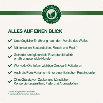 REAL NATURE WILDERNESS Adult Mischfütterungs-Set 7tlg. 3 REAL NATURE WILDERNESS Adult Mischfütterungs-Set 7tlg. – Bild 3