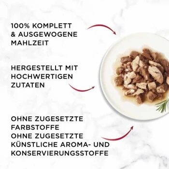 GOURMET Mon Petit Intense 8x6x50g Duetti Mit Fleisch 5 GOURMET Mon Petit Intense 8x6x50g Duetti Mit Fleisch – Bild 5