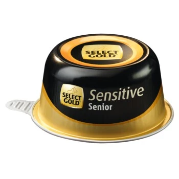 SELECT GOLD Sensitive Senior Huhn & Reis 10x125 G 1 SELECT GOLD Sensitive Senior Huhn & Reis 10x125 G